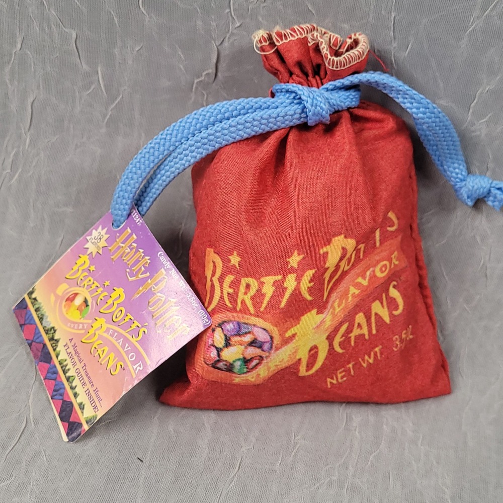 Harry Potter Bertie Botts Every Flavor Beans Pouch Red Vintage 2000 Pouch